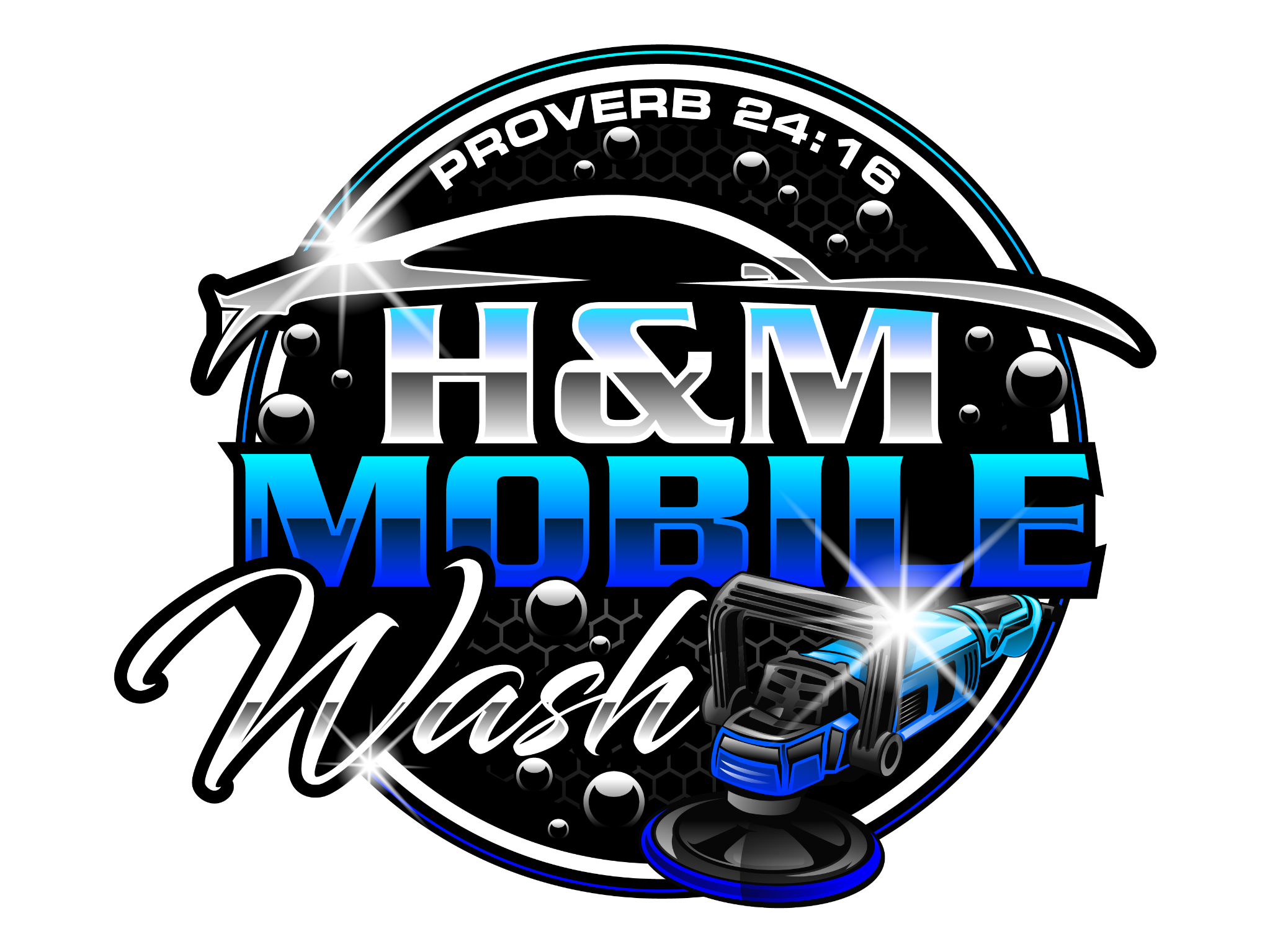 H&M Mobile Wash logo